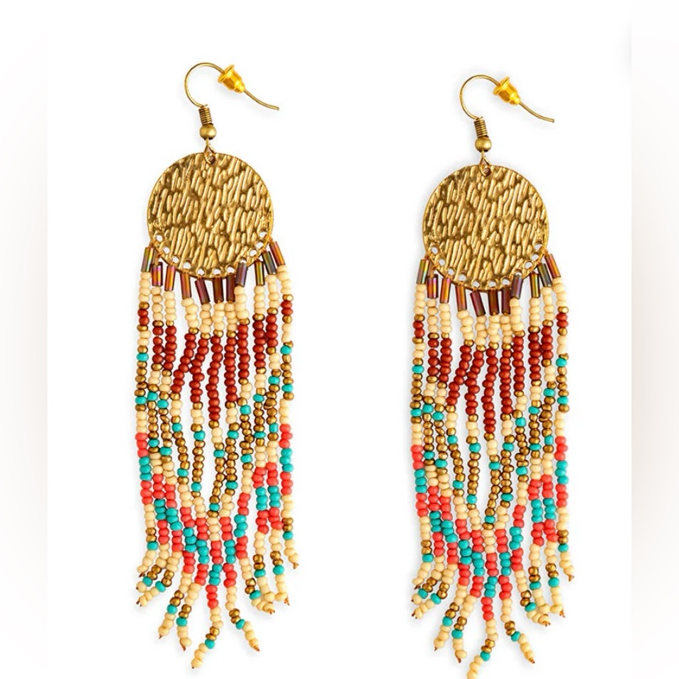 Myra-Suns Radiance Beaded Earring 21$
